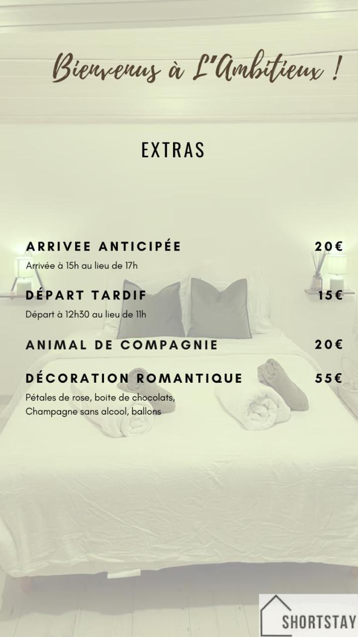 L'Ambitieux - Centre De Vienne Lejlighed Eksteriør billede